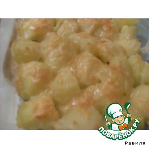 Рецепт Запеченный картофель "Золотце"