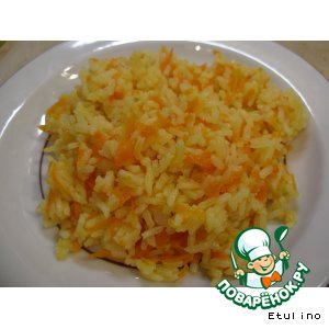 Рецепт: Рис с морковью