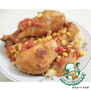 Рецепт: Курица по-техасски