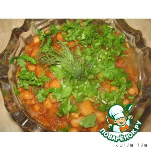 Рецепт Фасоль в томатном соусе