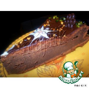 Рецепт Шоколадно-банановый тортик