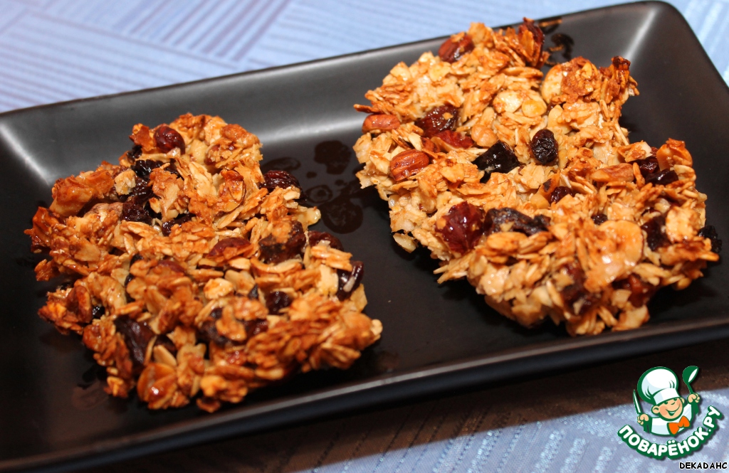 Батончики гранола – кулинарный рецепт