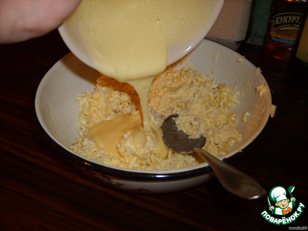 рецепт печень плавленный сыр