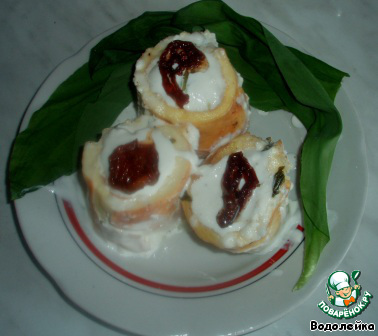 Приготовление теста для рулетиков