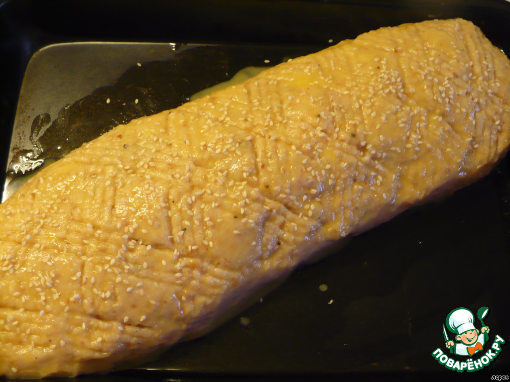 рулет из рыбы полуфабрикат. рыбный батон. фаршированная рыба. фаршированный батон. магнит багет провансаль.