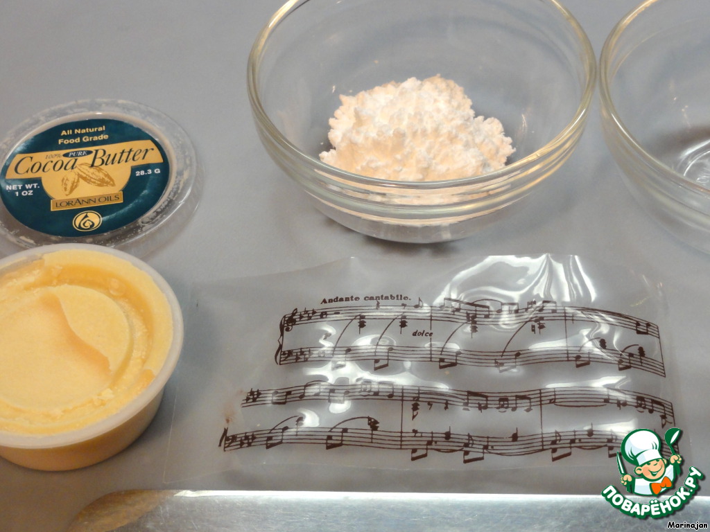 сахарная пудра в микроволновке