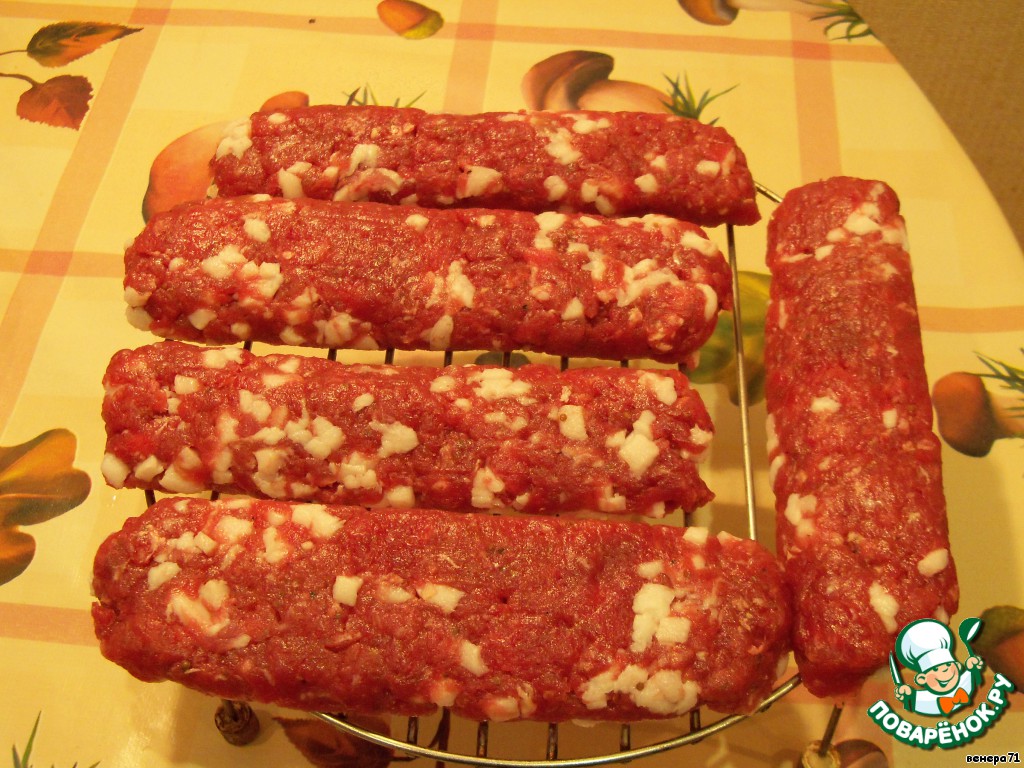 Домашняя колбаса без кишок - пошаговый рецепт с фото на дома-плодородный.рф