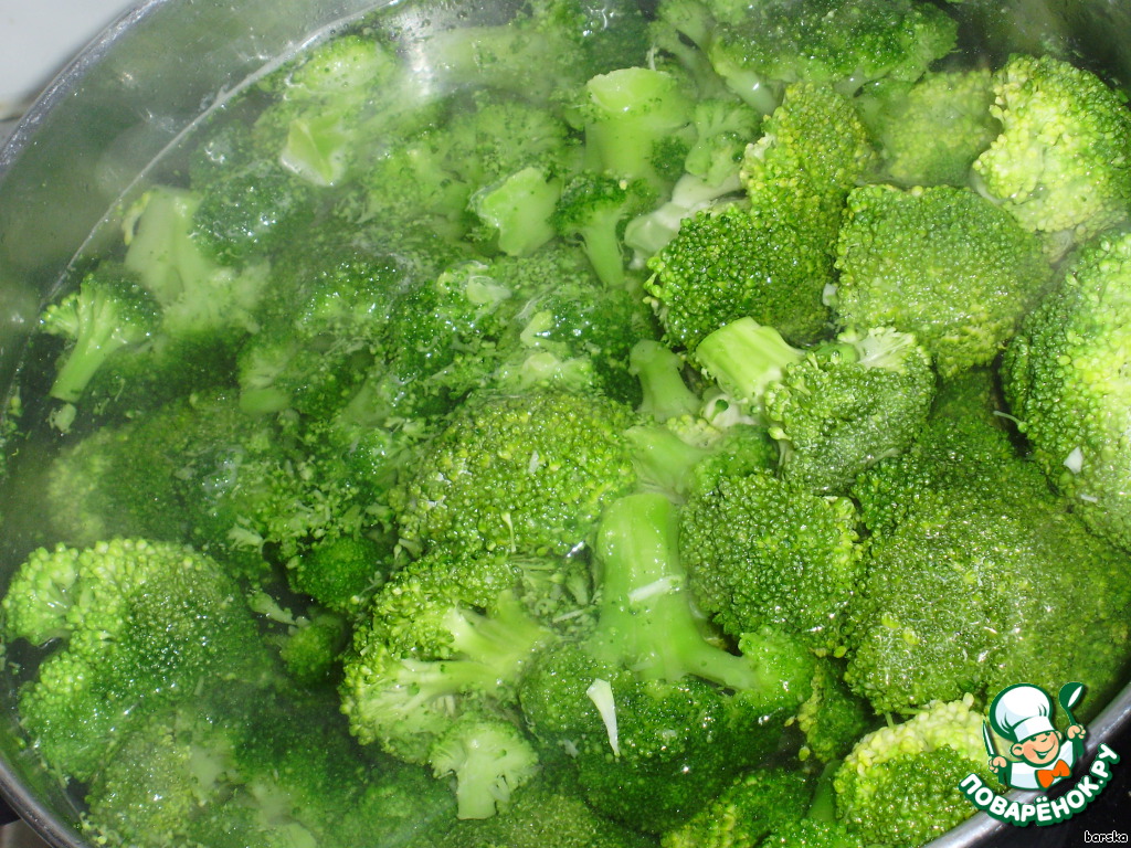Приготовить капусту брокколи быстро замороженную