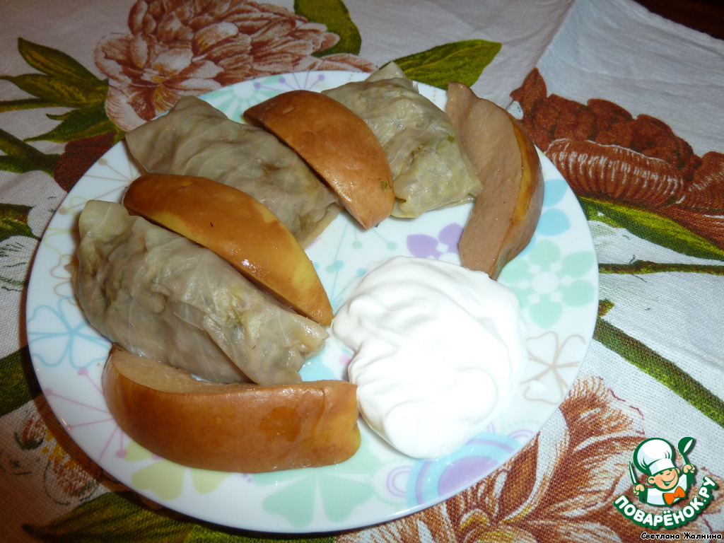 Готовим голубцы с рисом и айвой: вкусное и полезное блюдо