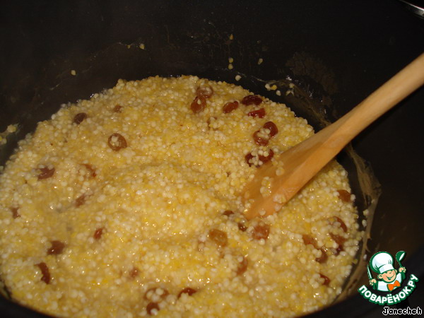 Кукурузно-пшенная каша – кулинарный рецепт