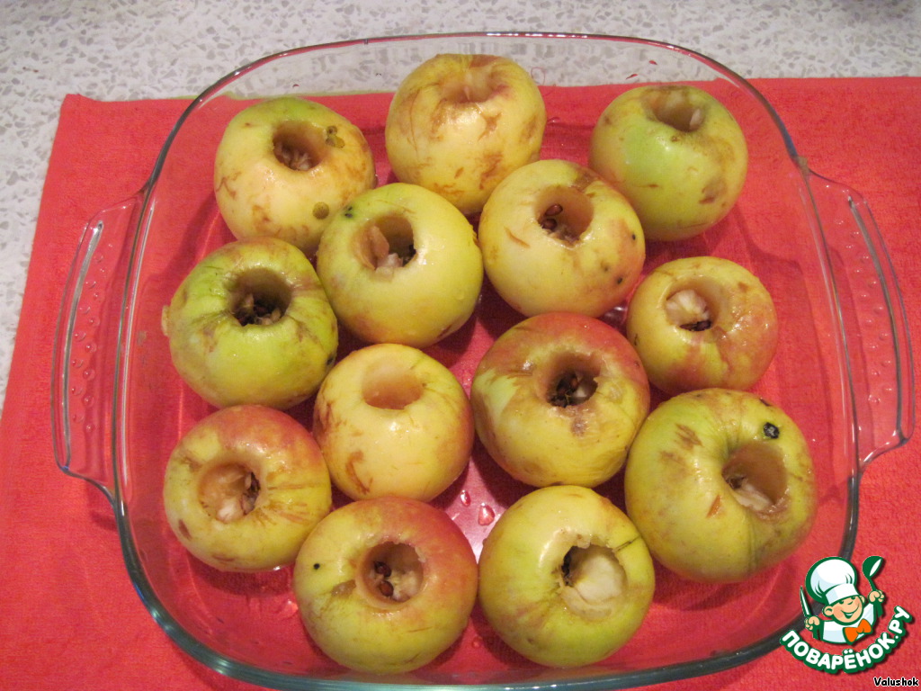 Яблоки Запеченные В Духовке Фото