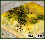Пирог с луком и кабачком Пирог с луком и кабачком