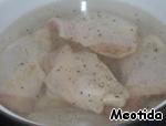 Курица с плавленным сыром - 6 пошаговых фото в рецепте