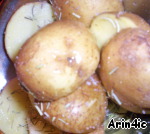 Картофель, запеченный в микроволновке - 8 пошаговых фото в рецепте