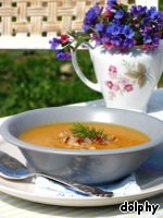 Суп-пюре картофельно-морковный, пошаговый рецепт с фото