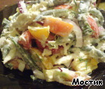 Салат из стручковой фасоли с курицей - 8 пошаговых фото в рецепте