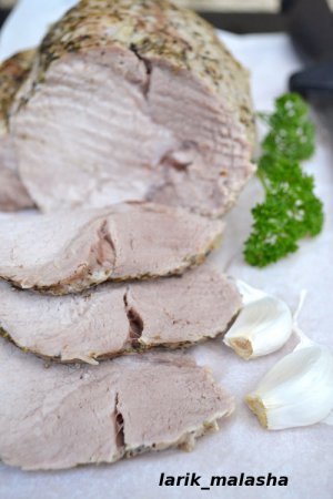 Бужен�ина из свинины в рукаве в духовке рецепт с фото