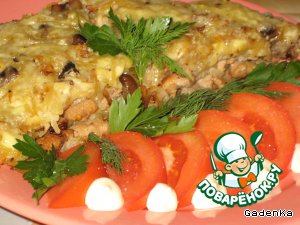 Мясо с барбарисом под картофельной шапкой – кулинарный рецепт